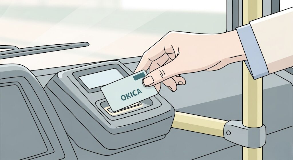 運賃支払いは交通系ICカードOKICAが必須？