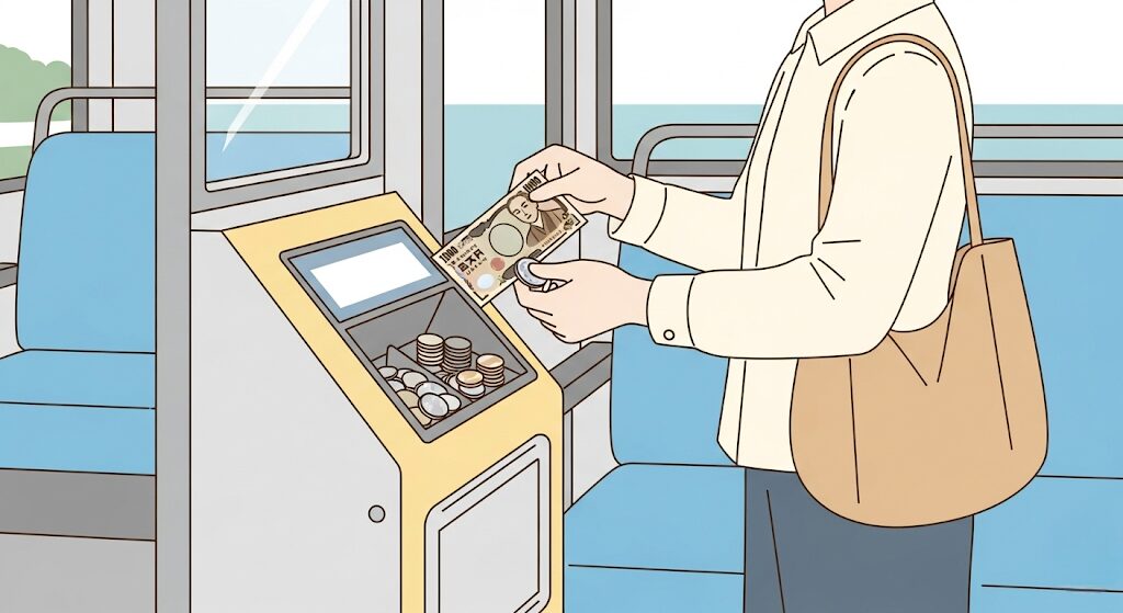 現金派に朗報！スムーズな両替と運賃箱のコツ