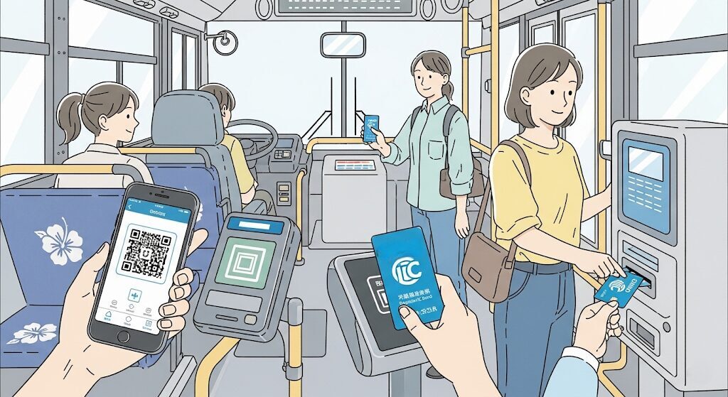 沖縄バスでSuica以外のキャッシュレス決済を攻略