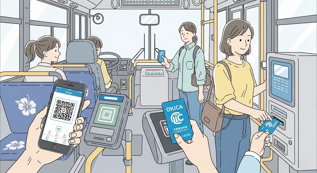 沖縄バスでSuica以外のキャッシュレス決済を攻略