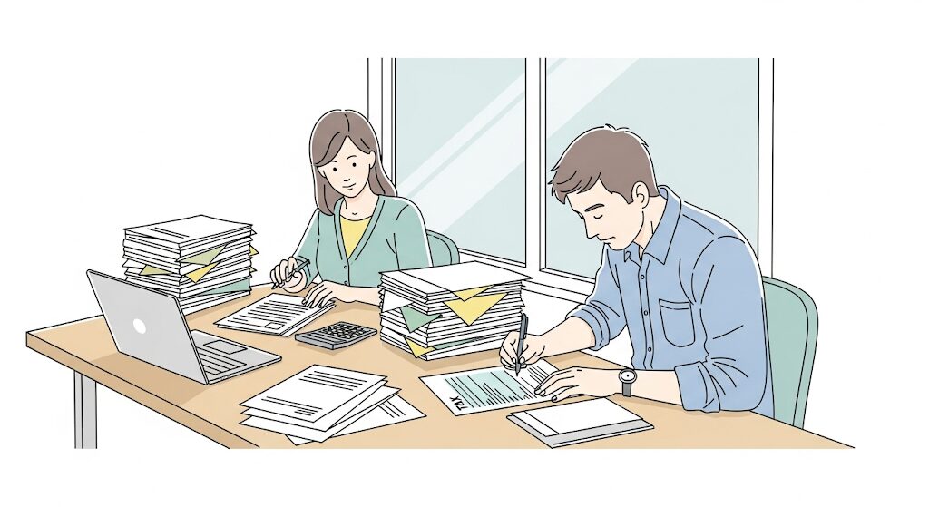 旦那の代わりに確定申告は可能？必要書類と手続きの流れ