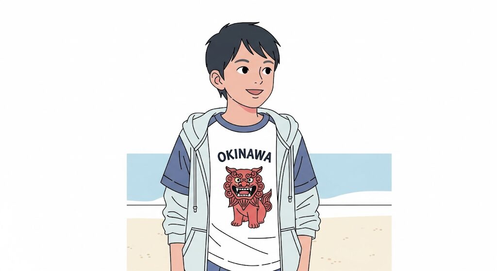 沖縄20度での子供の服装は？脱ぎ着が重要