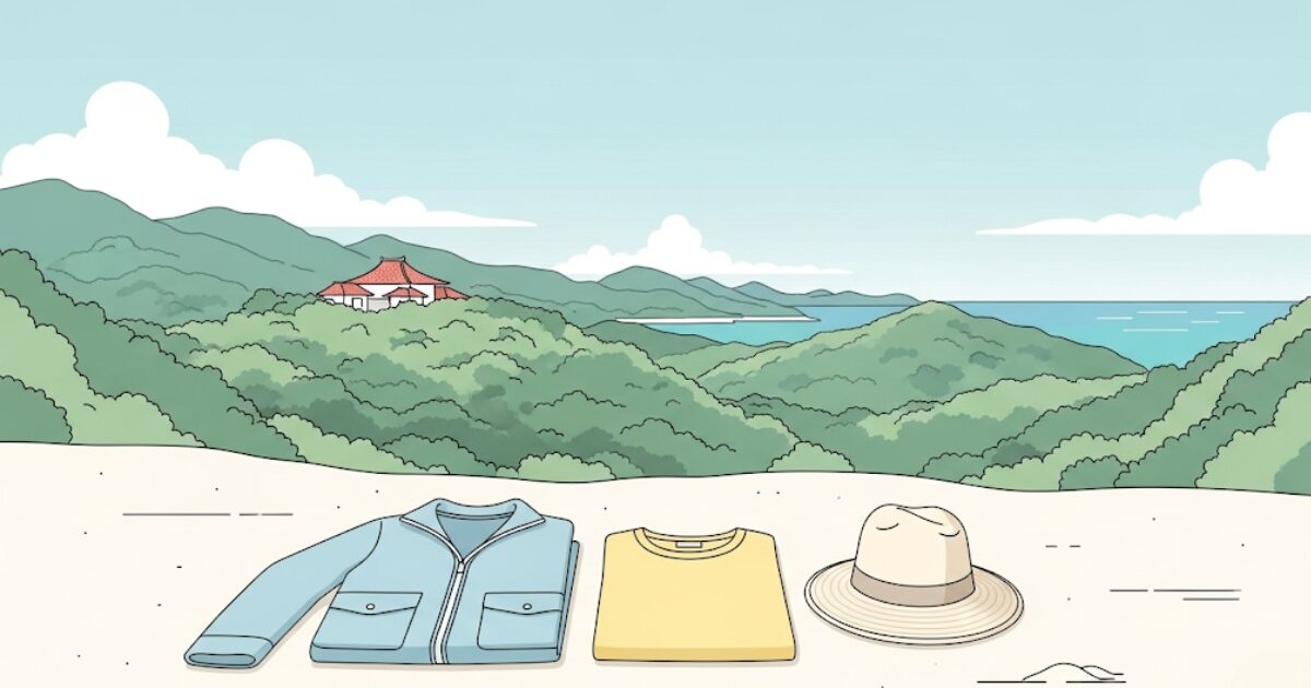 【沖縄】20度での服装は？気温と体感で選ぶ旅行のコツを解説