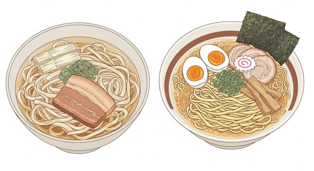 沖縄そばと中華麺の決定的な違いを解説