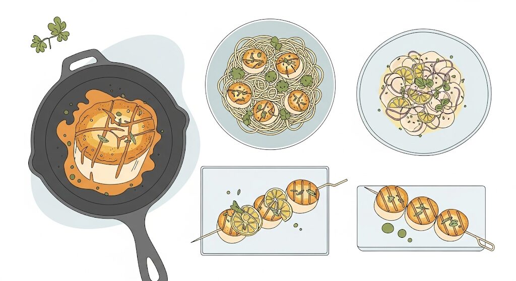 料理で使い分ける！おすすめのホタテサイズ